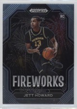 2023-24 Panini Prizm Draft Picks Fireworks Jett Howard #6 1a7j