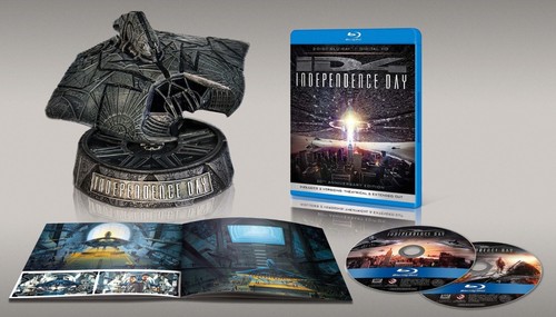 ID4 INDEPENDENCE DAY ATTACKER BLU-RAY EDITION mit GENAUEM DOPPELTEN RAUMSCHIFF - Bild 2 von 24