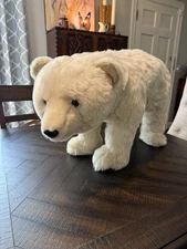 Ditz Designs By the Hen House Polar Bear Christmas Footrest