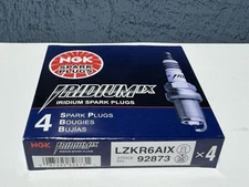 NGK 92873 LZKR6AIX Iridium IX Spark Plug - Set of 4