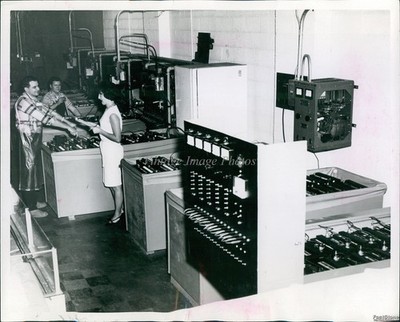 1967 Photo S.E Ross Labs Joseph Weber Tech Dir Gerald Bolash Tech Business 8x10