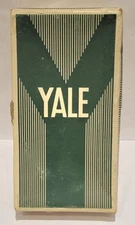 1943 YALE Trunk Chest Lock, NOS, NIB, Keys, Rivets, Burrs, Hardware WW2