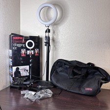 Sunpak PROSeries Creator Kit 72 Bi-color LED Ring Light Vlogging - Black