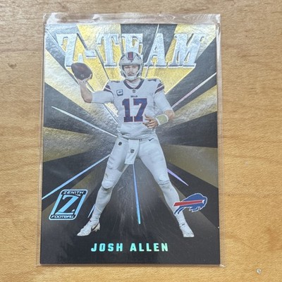 PANINI 2022 ZENITH Z-TEAM JOSH ALLEN #ZT-5 GOLD /10 BUFFALO BILLS FOOTBALL NFL