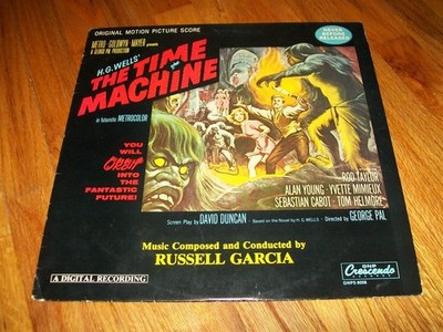 THE TIME MACHINE LP - ORIGINAL MOTION PICTURE SCORE/SOUNDTRACK - VERY RARE!