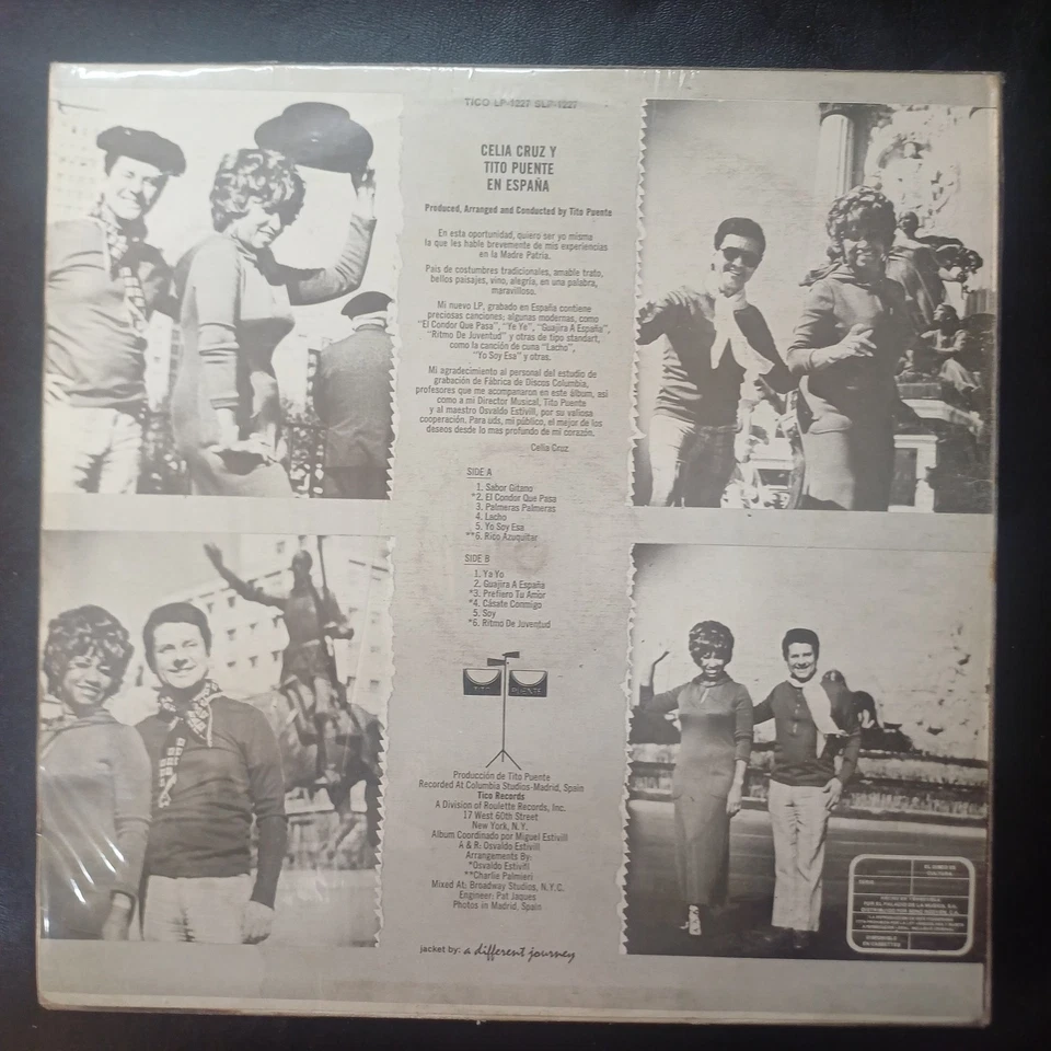 Celia Cruz & Tito Puente - En España -  Latin, Salsa, Afro-Cuban, Son, 1970s  - Image 2 of 4