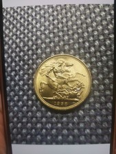 1 Sovereign Goldm&uuml;nze 1958 Elizabeth II 7,98 Gramm, 917 Gold Gro&szlig;britannien