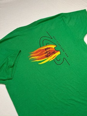 Vintage 2000s Website Promo Y2K mp3radio Music Tee Sz XL Internet Frutiger Aero