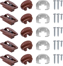 5 Sets Kenlin Rite-Trak II Drawer Track Guides Replacement for Dresser Repair