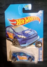 Hot Wheels "'12 Ford Fiesta" NIP   #210/365 Blue  X1