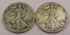 1941-P and 1943-P  Walking Liberty Half Dollars VG/Fine (2 Coins) #15