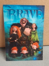Disney 3-D Lenticular Card BRAVE Disney Movie Club DMC Exclusive RARE OOP