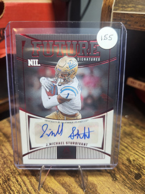 2024 Panini Luminance NIL Future Signature J. Michael Sturdivant Autograph