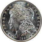 1893 MORGAN DOLLAR! GEM BU+++! RARE! SEMI PROOF LIKE! TOP NOTCH! NR #VIP72