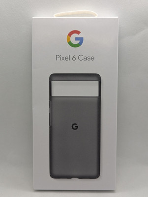 Genuine Google Pixel 6 Translucent Soft Shell Case GA03004 - Stormy Sky New