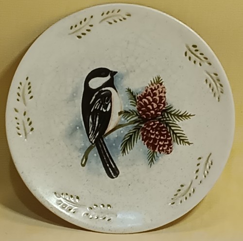 MW W Market 5" plate "(Sparrow in a Bush"