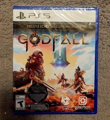 Sony PlayStation 5 PS5: Godfall Deluxe Edition Brand New Factory Sealed 