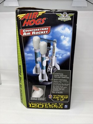 VTG Air Hogs Spin Master Boeing Delta Air Rocket Launcher Counterstrike 2003 NEW