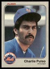 1983 Fleer #552 Charlie Puleo