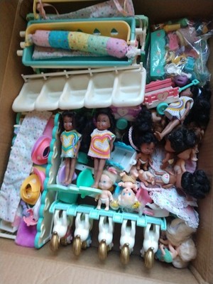Tyco Quints Mini Baby Dolls Set Accessories Playset Huge Lot