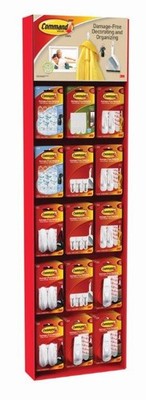 COMMAND  MIXED SELECTION OF PRODUCT 3M 17TOP6-WG  Expedited Shipping