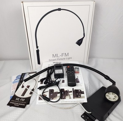 Method Lights ML-FM Frame Mounted LED Picture Light Art Lighting CIB Rare Find