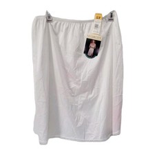 Vassarette Half Slip XL 24  NWT Women's Style 11122 White Ice Vintage Old Stock