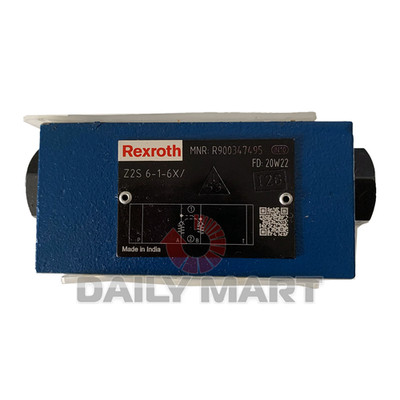 New In Box REXROTH Z2S6-1-6X R900347495 Stacked Check Valve
