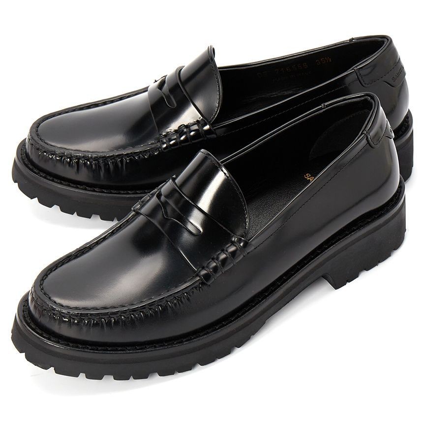 Mocassino Saint Laurent Monogram Penny da donna 59804921