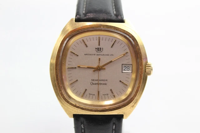 06 Watches of Switzerland LTD Seafarer Watch Quartz Working