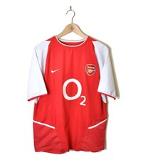 Arsenal Home Football Shirt Jersey 2002/2003/2004 #14 Henry Invincibles