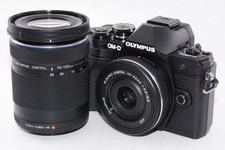  Exc 5/In Box/7309shots Olympus OM-D E-M10 Mark III Double Zoom Kit JAPAN v1188