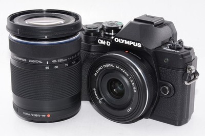 [Exc+5/In Box/7309shots]Olympus OM-D E-M10 Mark III Double Zoom Kit JAPAN #v1188