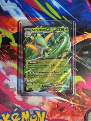 Serperior ex 003/086 S&V Black Bolt NM Pokemon TCG