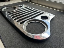 Front Chrome Grille Grill Overlay 1980-86 Jeep Cj7