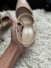 Sandales Talons Hauts Tamara Mellon Rose Daim - Taille 10 US, Portées Une Fois