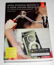 Photoshop Elements 12 plus Premier Elements 12 Windows and Mac NIB