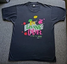 In Living Color Single Stitch Vintage T-shirt 1991 Black L Screen Stars Best