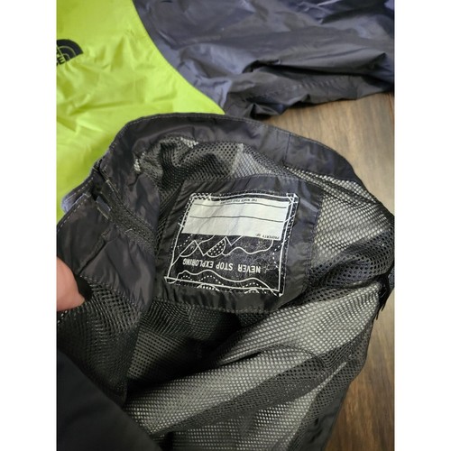 The North Face Garcons Windbreaker Jacket Boys Size Large 14/16 Gray Green - Picture 4 of 7