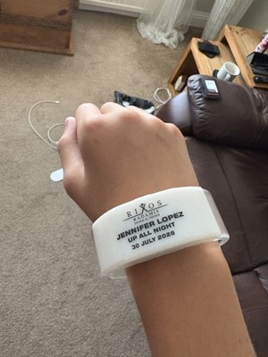 Jennifer Lopez Up All Night Tour Bracelet