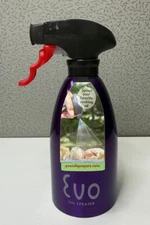 Evo Oil Sprayer Bottle, Non-Aerosol for Olive Cooking Oils, Purple, 16oz
