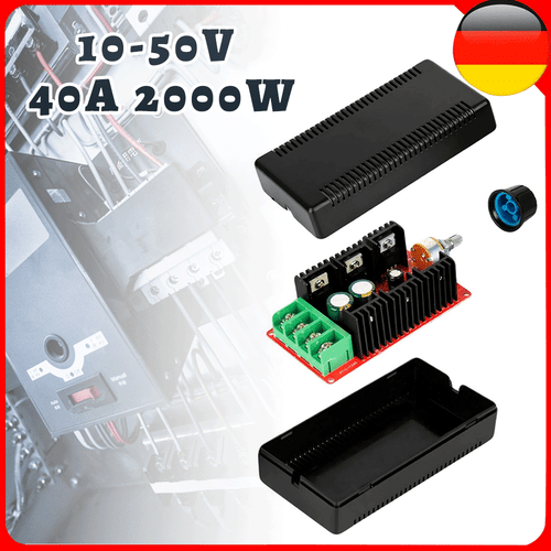 DC PWM-Drehzahlregler Elektromotoren Motordrehzahlregler 2000W 12V/24V/50V 40A