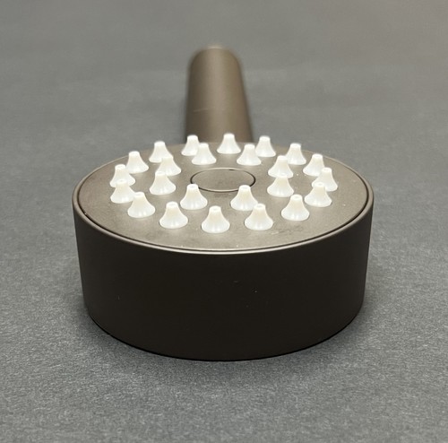 Phylrich 3-782/10B Ducha de Mano Redonda 3", Bronce Frotado con Aceite - Imagen 7 de 15