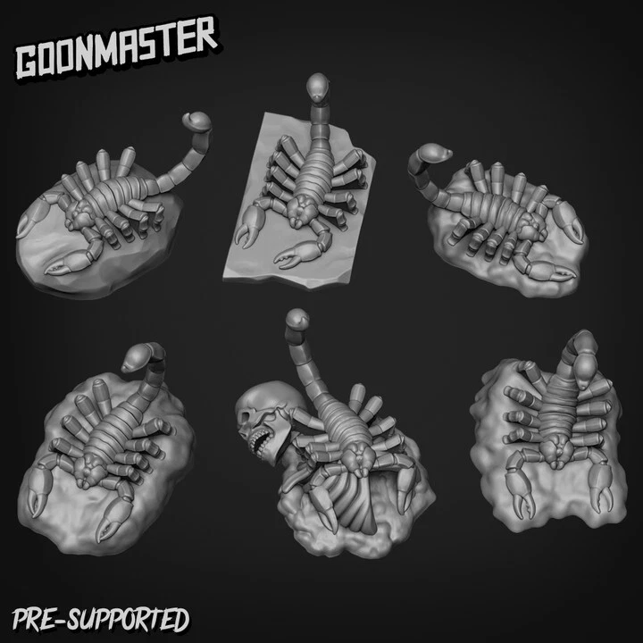 Scorpions - Basing Kit/ Basing Bits/ Tufts/ Model Scenery/ Goon Master