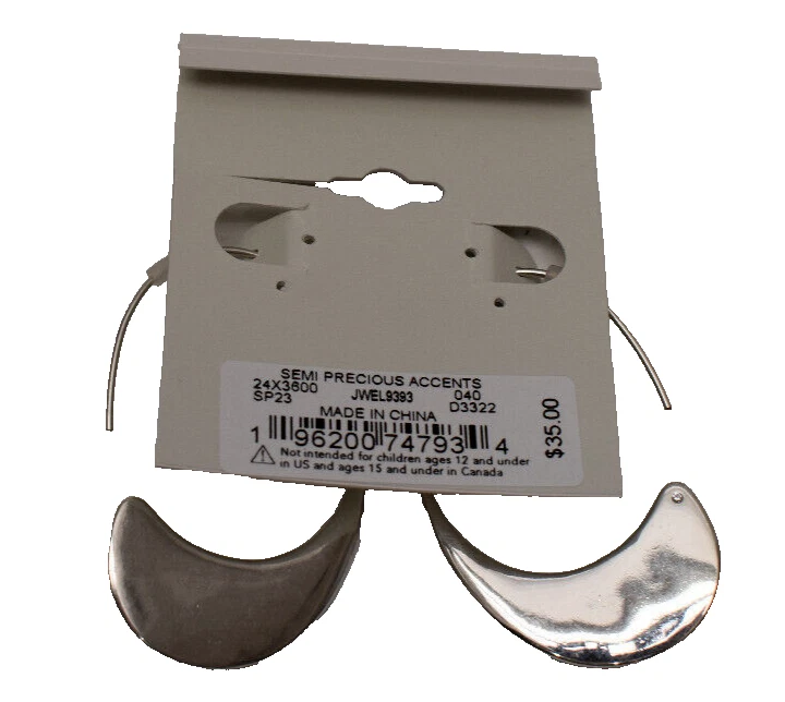 Pendientes enhebrador turquesa marca Lucky tono plateado ¡Nuevos! Nuevo con etiquetas Foto 3 de 3