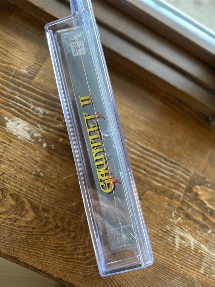Brand New factory sealed Nintendo NES Gauntlet 2 II Graded B+ H-Seam CGC 8.5 - Image 3 of 4