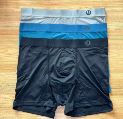 New Always In Motion Boxer 3-inch black/gray/navy blue underwear