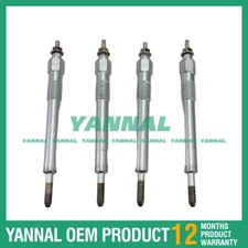 4PCS Part Number 19110-1140 067100-1580 Glow Plug For Hino W04D Engine