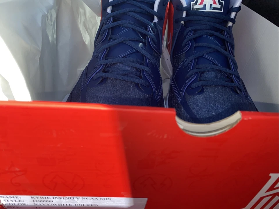 Arizona Baloncesto EQUIPO EMITIDO Nike KYRIE 8 INFINITY Zapatos PE HOMBRES 17 Foto 2 de 4