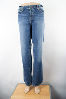 Lucky Brand Jeans Sundown Straight 12 (31 X 32) Women's Denim Jeans Medium Wash